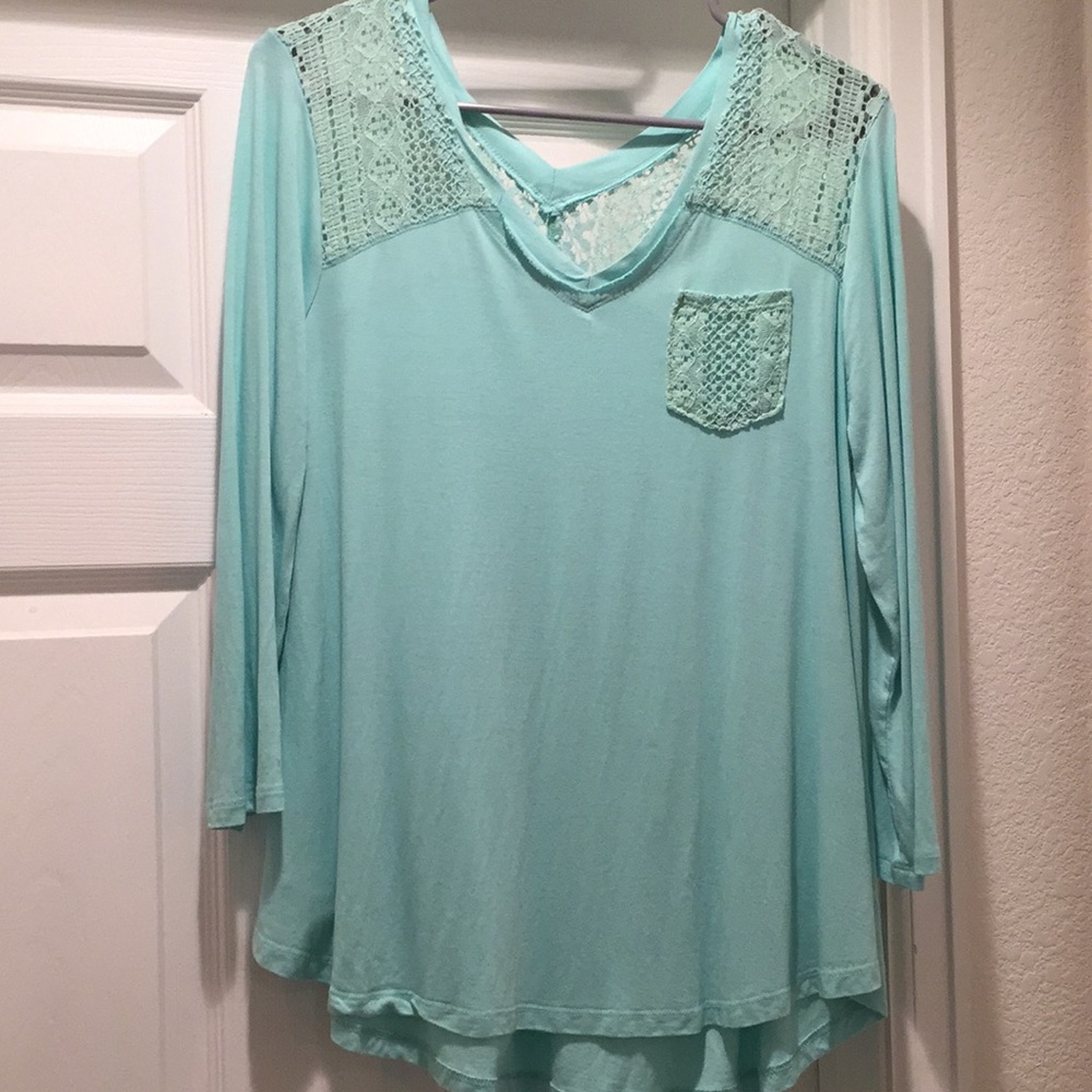 Mint Green Top